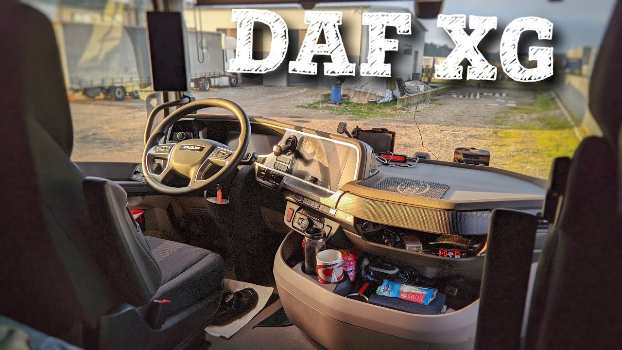 POV. New DAF XG INTERIOR😎.