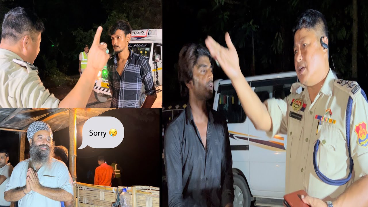 Surprise Visit At Naka ￼Check post