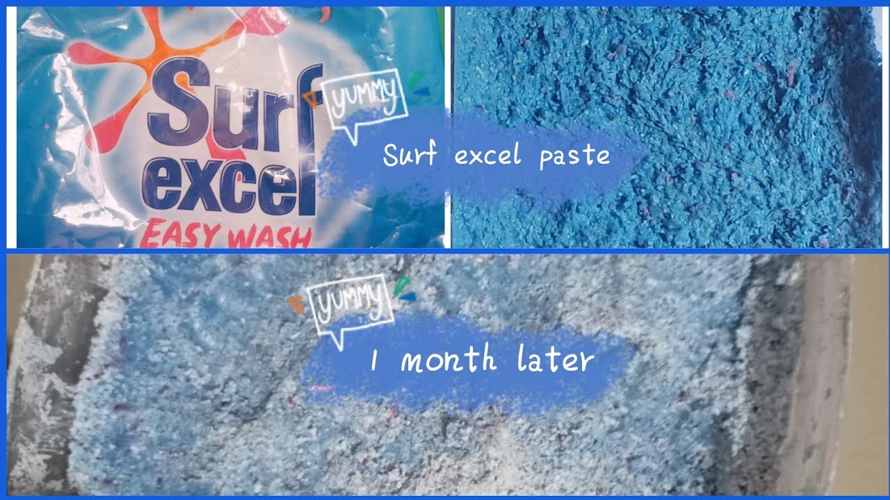 Surf excel paste after 1 month #surfexcel #recycled