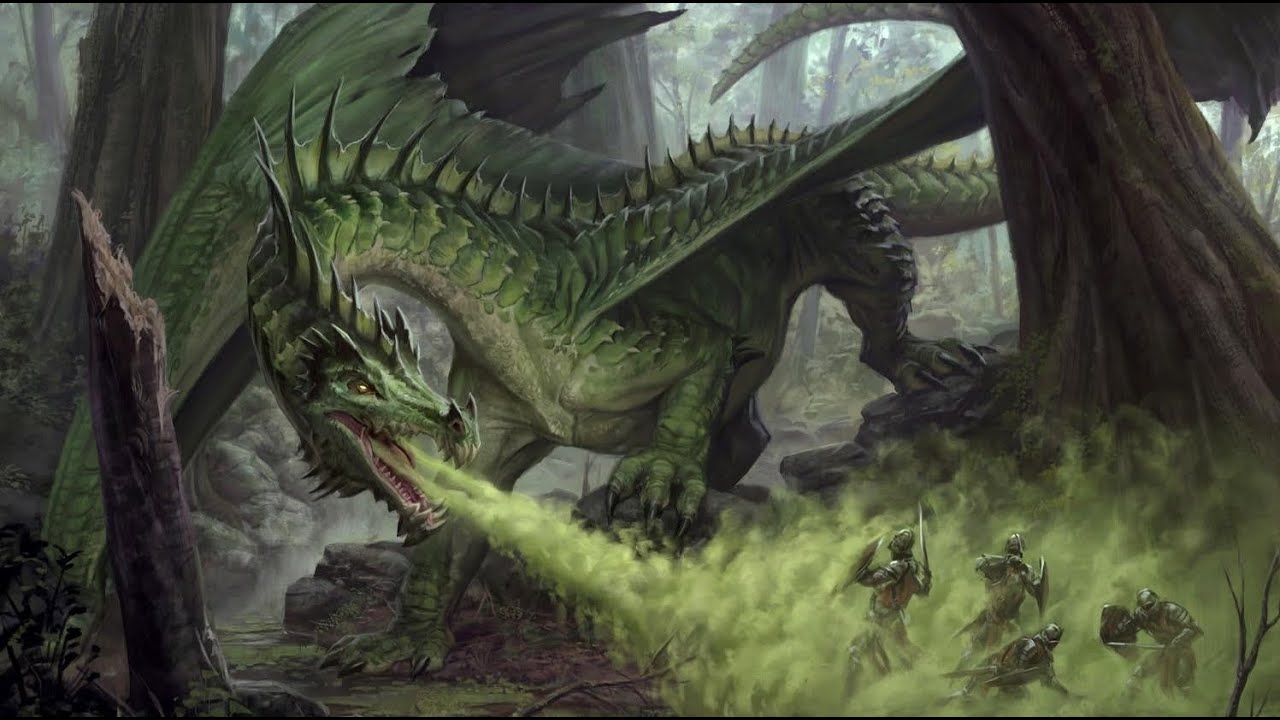 Qui est le dragon vert, terreur des forêts dans D&D ? (Le bestiaire du MJ, épisode 19)