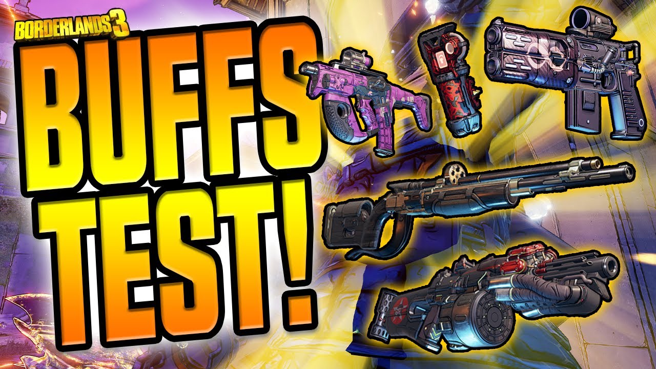 BUFF TEST!! INFINITY, FASTBALL, SKULLMASHER & THE NEW HOTNESS REDLINE! [Borderlands 3]