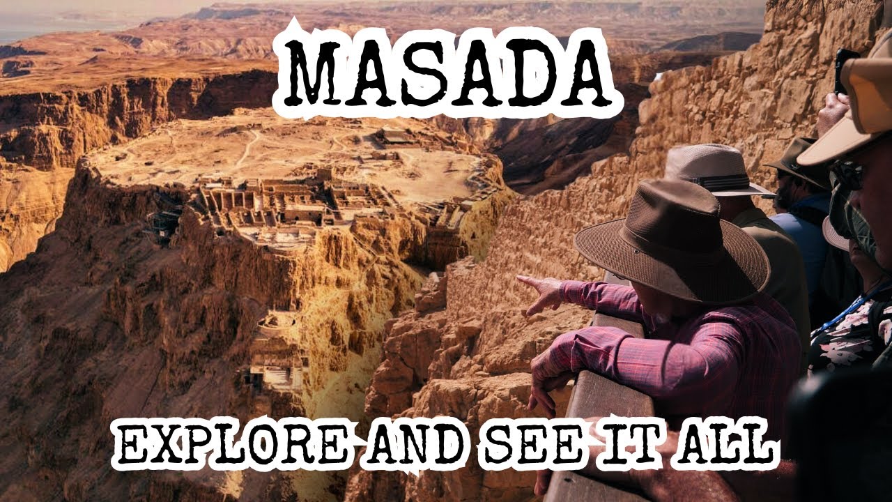 Masada, Israel Full Tour: See It All! Jews Last Stand Against Rome! Mass Suicide! Dead Sea, Gomorrah