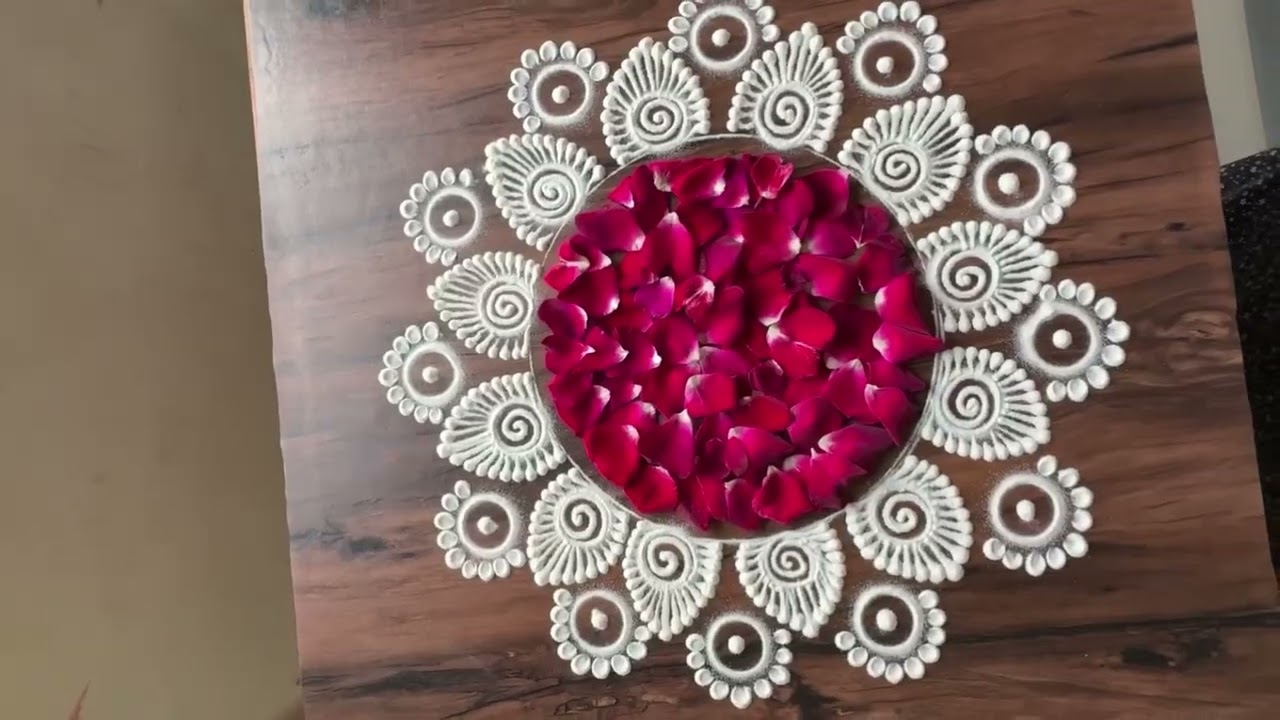 विविध प्रकारच्या रांगोळ्या # सोप्या आणि सुंदर रांगोळ्या 🥰👍🙏