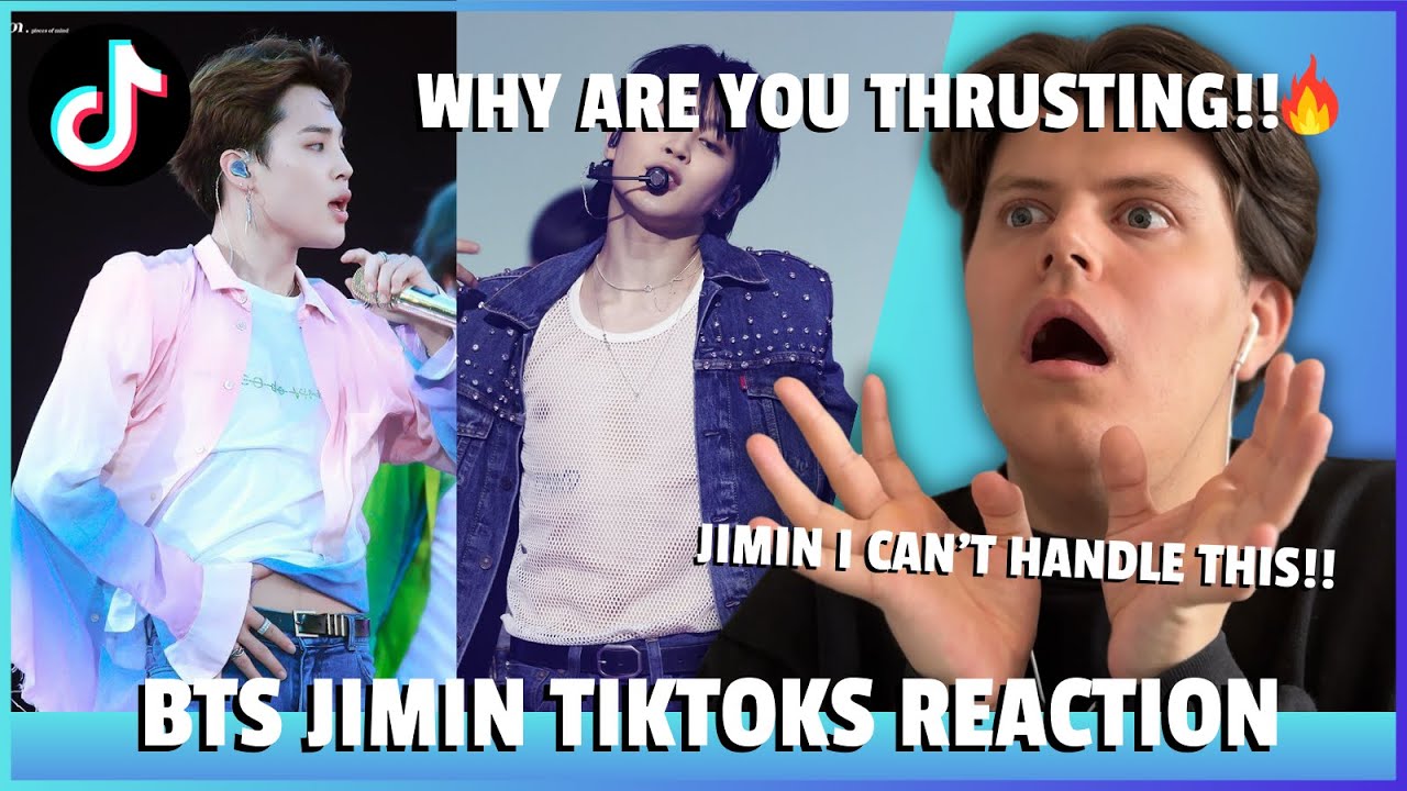 Reacting To SPICY JIMIN BTS TikToks!! (HOW CAN HE BE THAT PERFECT?!)