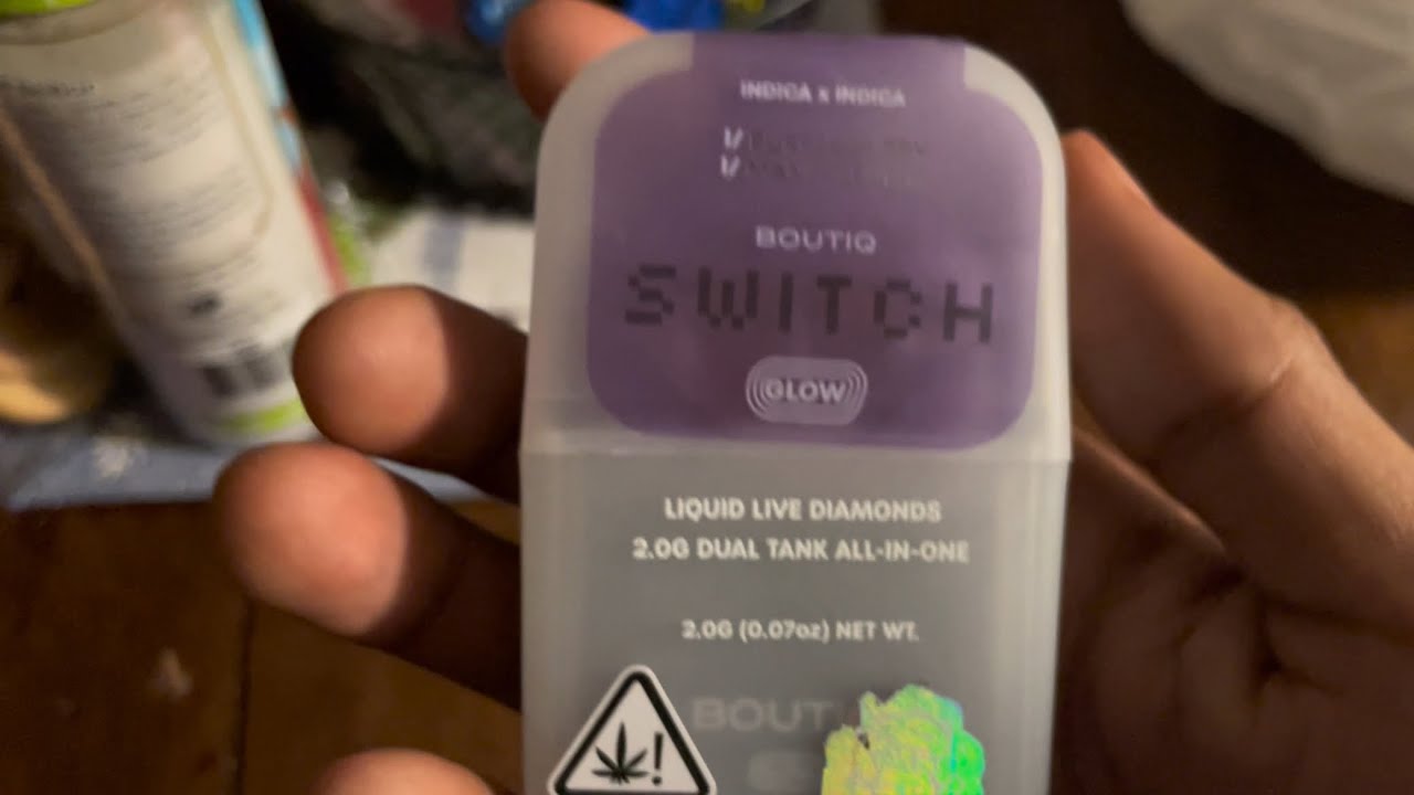 BOUTIQ SWITCH INDICA X INDICA PURPLE BERRY AND MANGO RUNTZ 2G DISPOSABLE REVIEW 