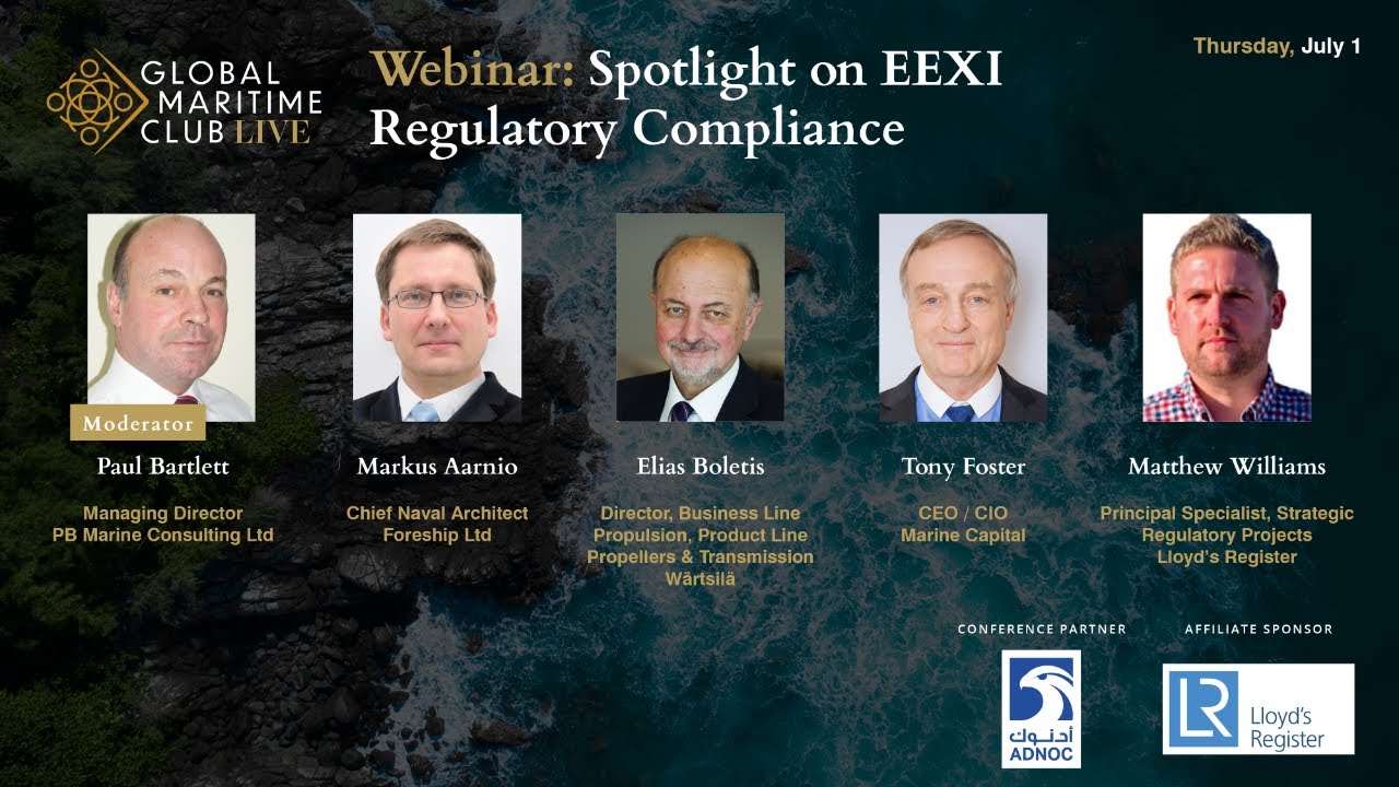 Global Maritime Club Virtual Forum: Spotlight on EEXI Regulatory Compliance