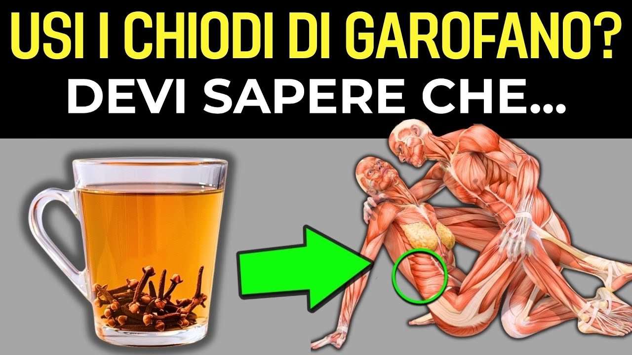ECCO COSA FA 1 TAZZA DI CHIODI DI GAROFANO AL GIORNO (Come assumerli)