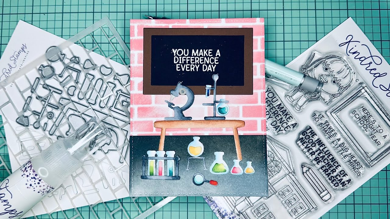 How to Assemble the 'Science Lab' die set