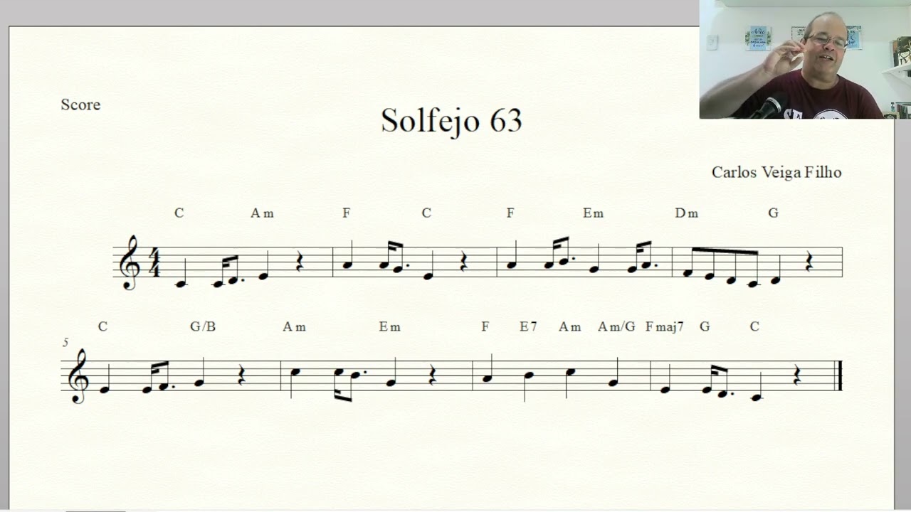Solfejo 63 - Solfejos para praticar