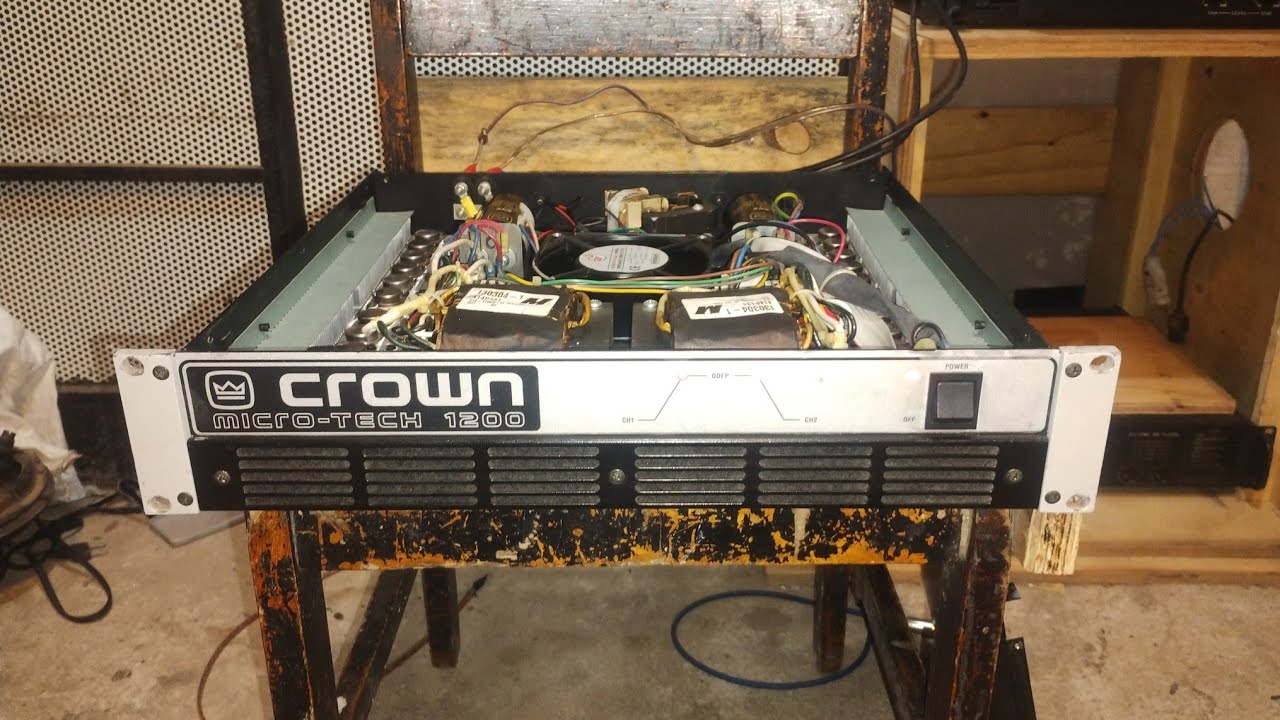 CROWN MICRO-TECH/1200🇺🇸/DEMOSTRAÇÃO