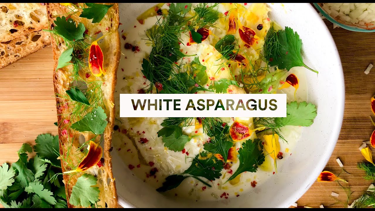 #VEGAN CREAM OF WHITE ASPARAGUS