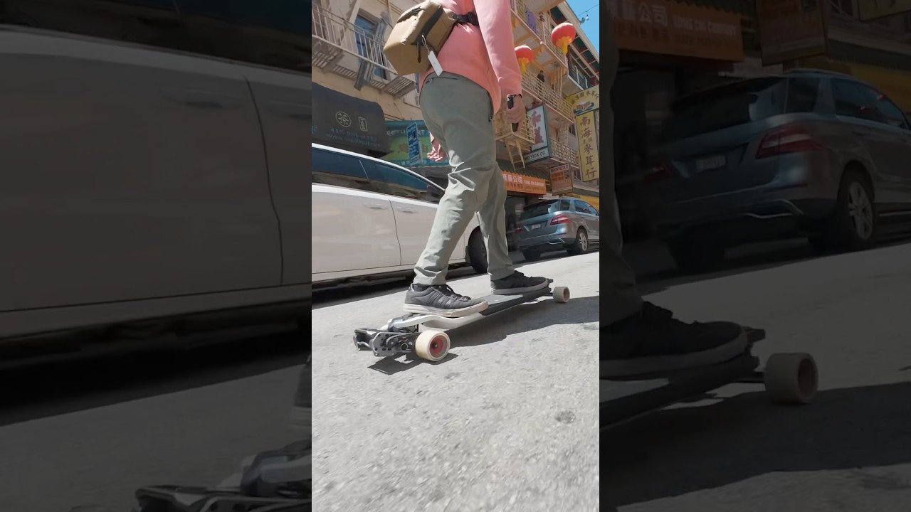 That board looks sick!! Parsec Aero Pro &mdash; premium lightweight electric skateboard