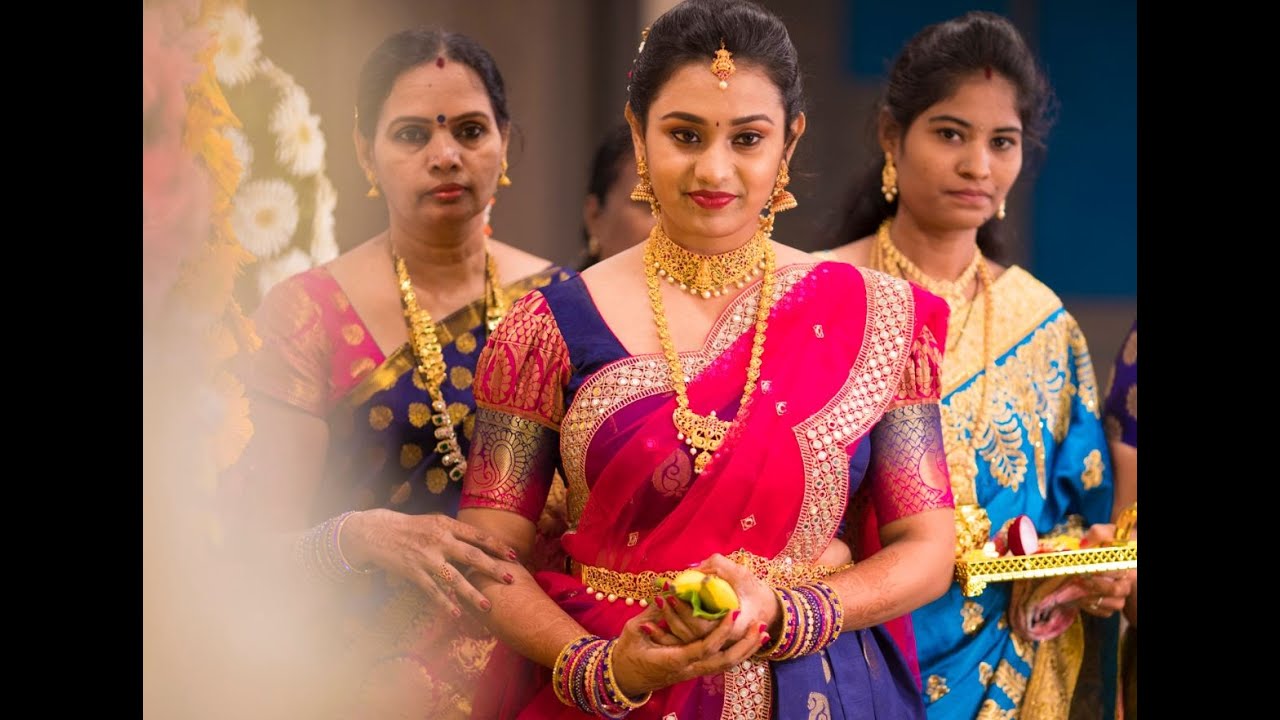 BEST CINEMATIC ENGAGEMENT TRAILER BY SINDHU & PRADEEP | Traditional Engagement video in Telugu |