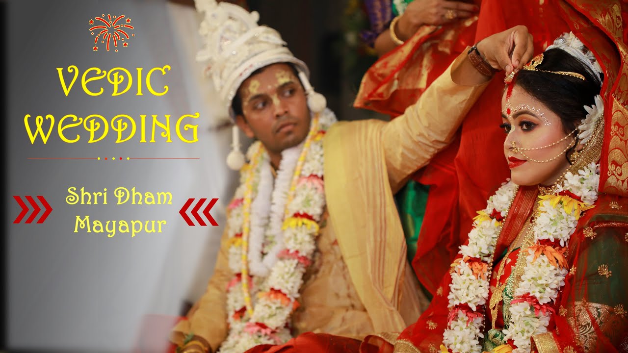 Vedic Wedding| At Shri Dham Mayapur | Jagannath Temple | Krishna & Amarjit