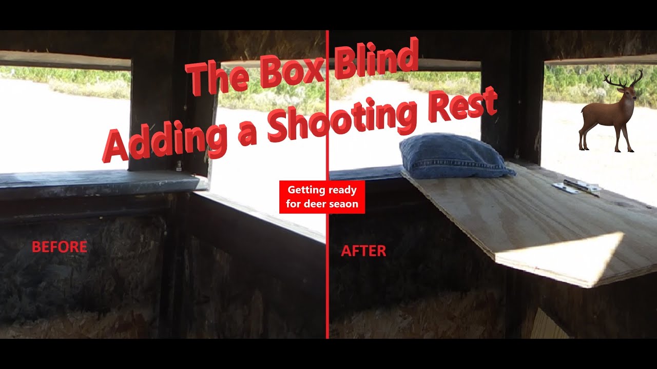 Box Blind Shooting Rest