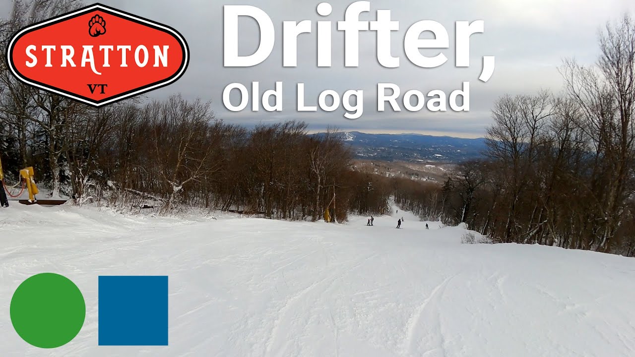 Stratton Mountain - Drifter to Old Log Road (via Janeway Junction) (Top to Bottom Run)