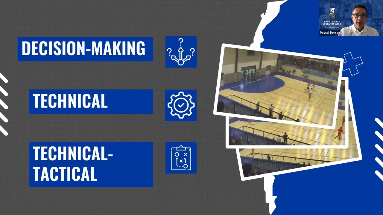 Developing intentions of playing in a large space | 2023 IHF Youth Coaches Education Week