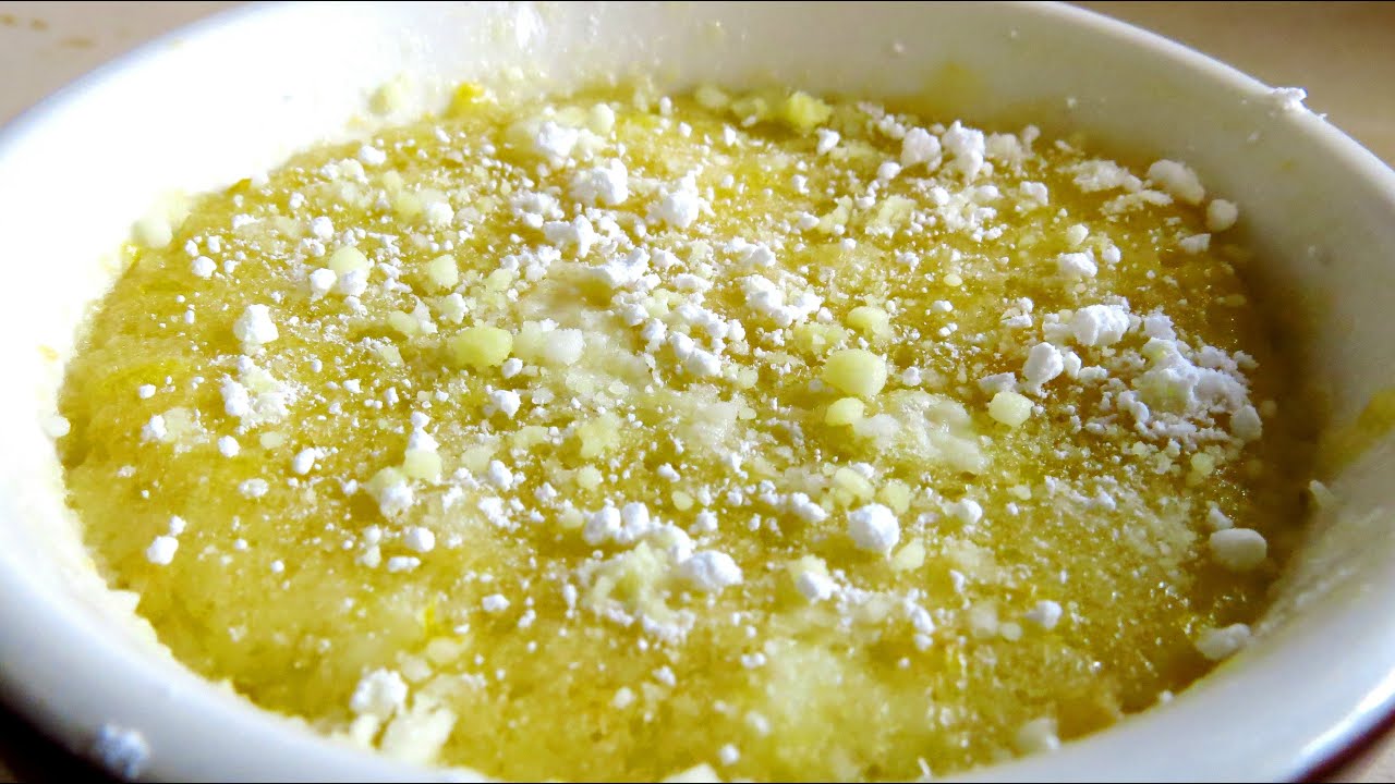 LEMON MUG CAKE RECIPE
