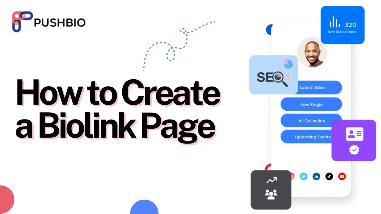 Create a Biolink Page in Under 2 Minutes with Pushbio!