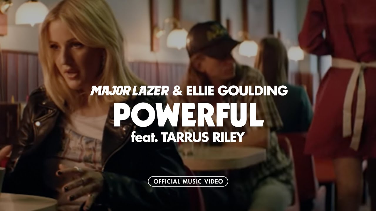 Major Lazer & Ellie Goulding - Powerful (feat. Tarrus Riley) [Official 4K Music Video]