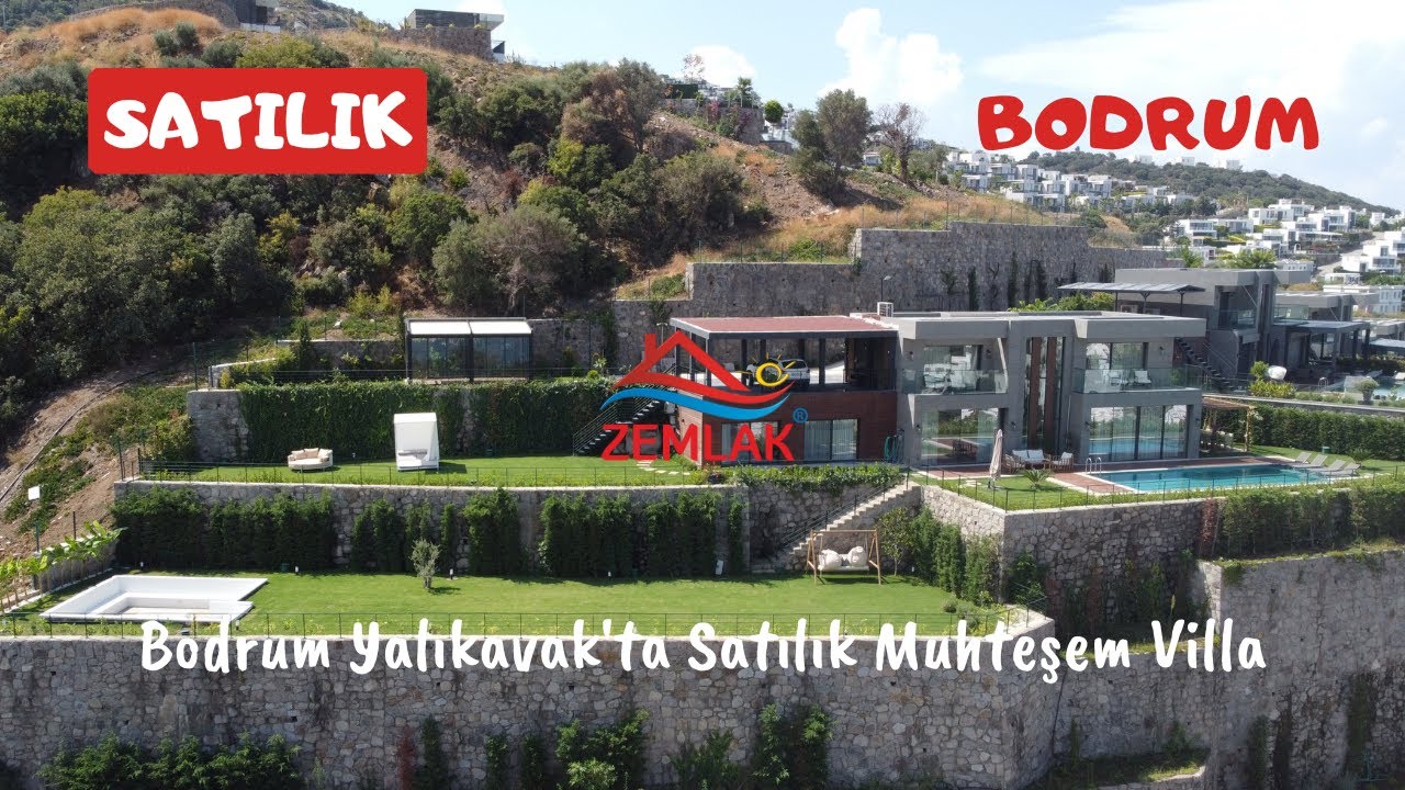 BODRUM'DA SATILIK VİLLA (Bodrum Yalıkavak'ta Satılık Lüks Villa)