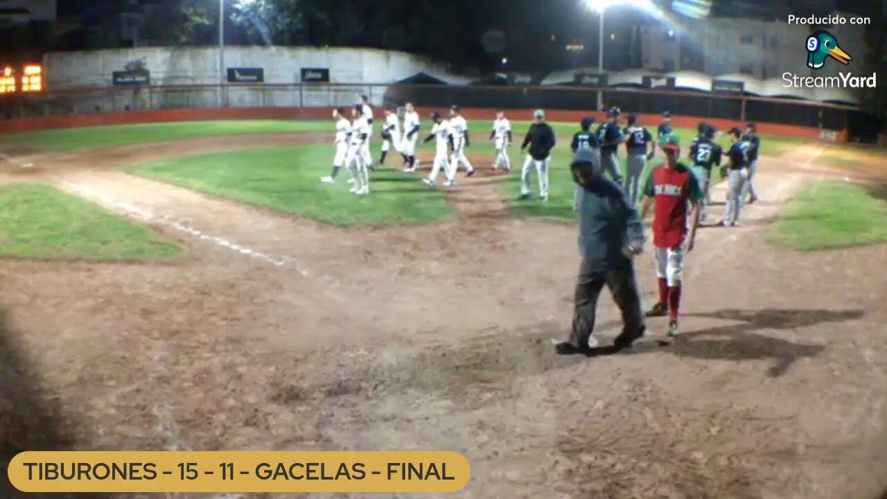 TIBURONES VS GACELAS, TORNEO NOCTURNO LIGA OLMECA, MARZO 6, 2027