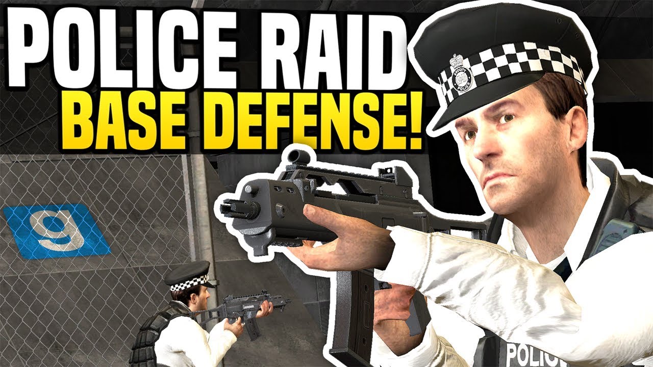 POLICE RAID - Gmod DarkRP | Strong Base Build!