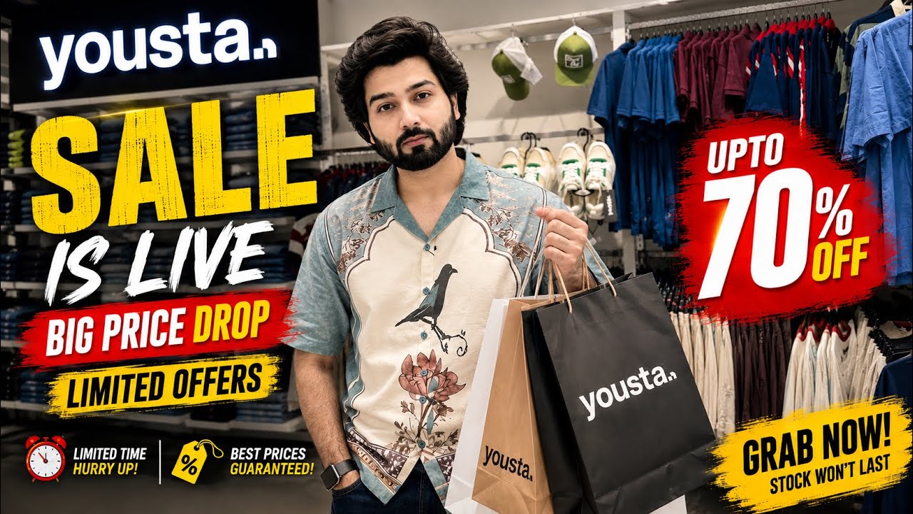Yousta Sale Is Live🤩 Big Price Drop😱 Limited offers 70% Off🛍️ Winter & Summer Collection In Yousta😍