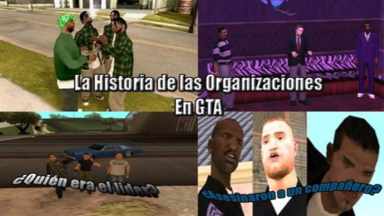 LA HISTORIA DE CADA BANDA EN LA SAGA GTA #1