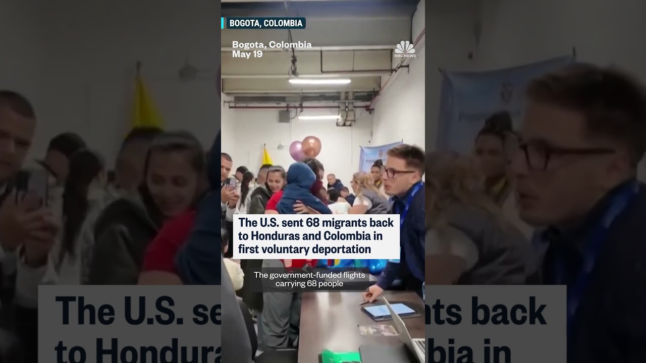 First voluntary deportation flights takes off from the U.S. with 68 migrants