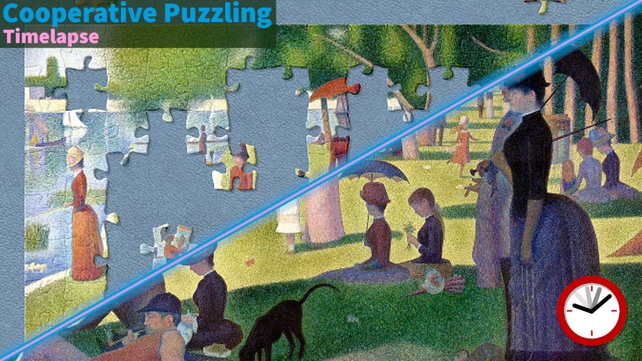 Co-Op Timelapse: Sunday Afternoon Jigsaw Puzzle (Jigsaw Explorer)