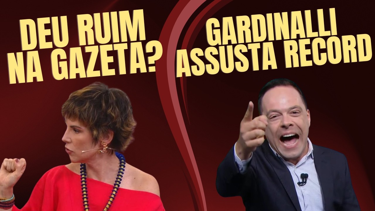 TV GAZETA ESTREIA COM SÉRIE DE ERROS | GARDINALLI COLOCA O SBT NA VICE
