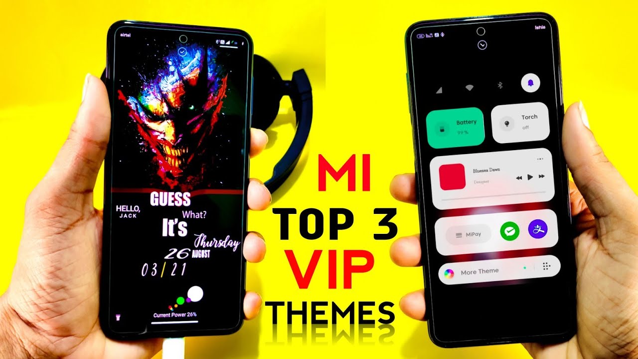 Miui 12 Top 3 Professional Themes | miui 12 Most Awaited Future New Themes Download