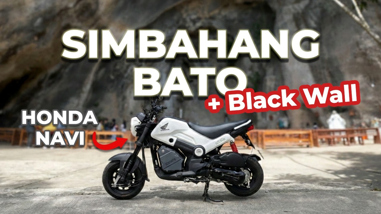 HONDA NAVI VS. VERTICAL CLIMB! | Simbahang Bato & Black Wall Adventure