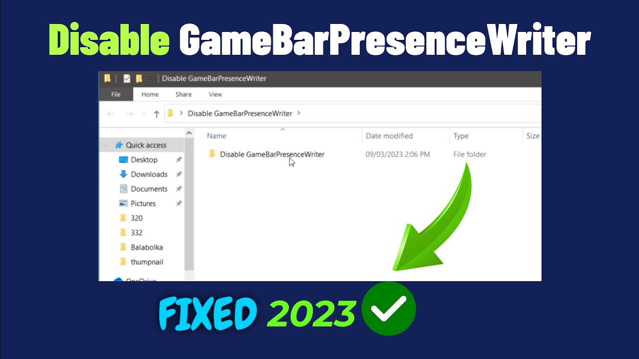 How To Disable GameBarPresenceWriter (easy fix) | 2023