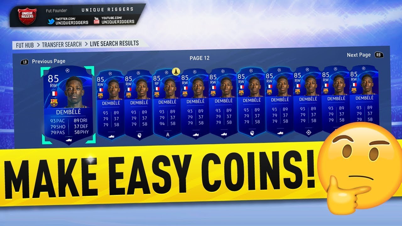ARE EA DOING SOMETHING 🤔 MAKE EASY COINS FOR 24 HOURS! FIFA 19 TRADING METHOD