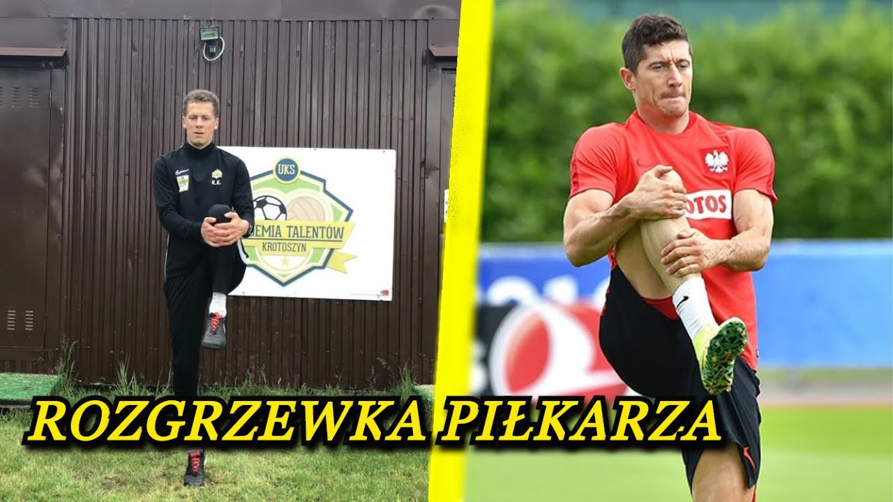 TRENUJ JAK LEWANDOWSKI - ROZGRZEWKA DLA MŁODEGO PIŁKARZA