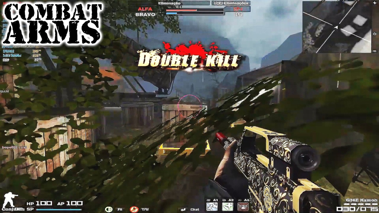 COMBAT ARMS - FIZ 41 KILLS MAPA DARK FOREST DE G36E KAMON E SG50:OSIRIS T-5000 SG50 CORE LIGHTNING