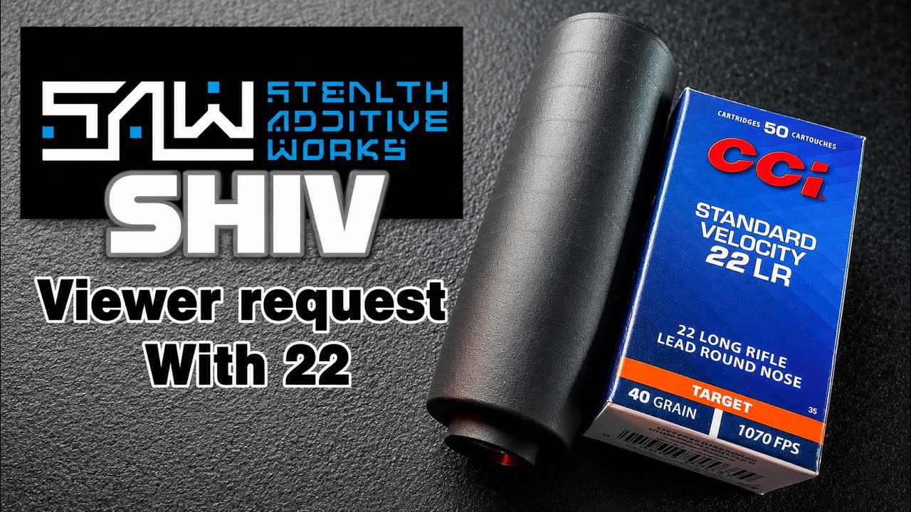 Stealth Additive Works Shiv on a 22
