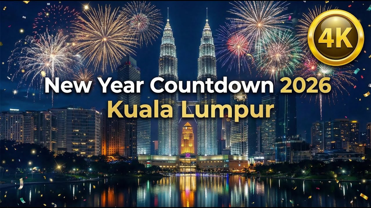 New Year Countdown 2026 at Petronas Twin Towers, KLCC | Kuala Lumpur, Malaysia 🇲🇾