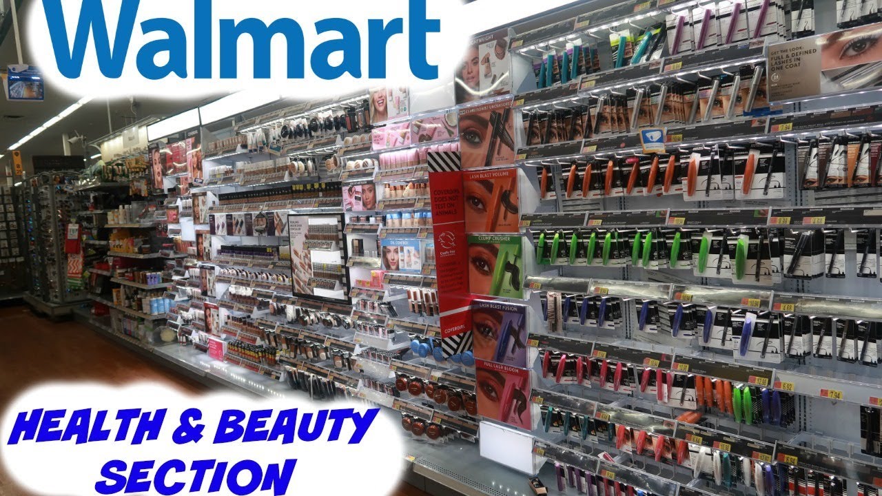 WALMART MAKEUP SECTION* COME WITH ME