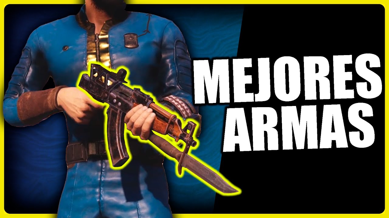 MEJORES ARMAS PARA NUEVOS JUGADORES DE FALLOUT 76