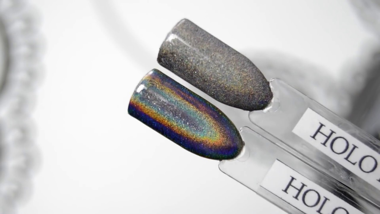 3D HOLO EFFECT NeoNail 💿 | Paznokcie holograficzne - Pyłek holo na 2  sposoby