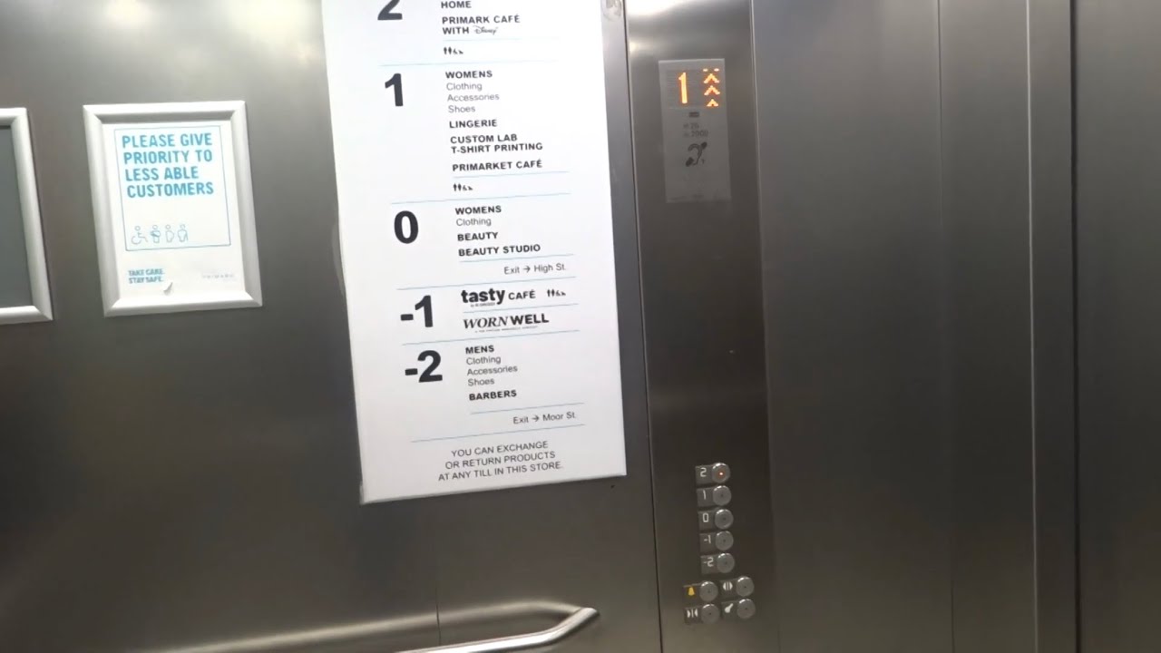 2018 Kone Monogoods/Transys Traction Lifts @ Primark Birmingham