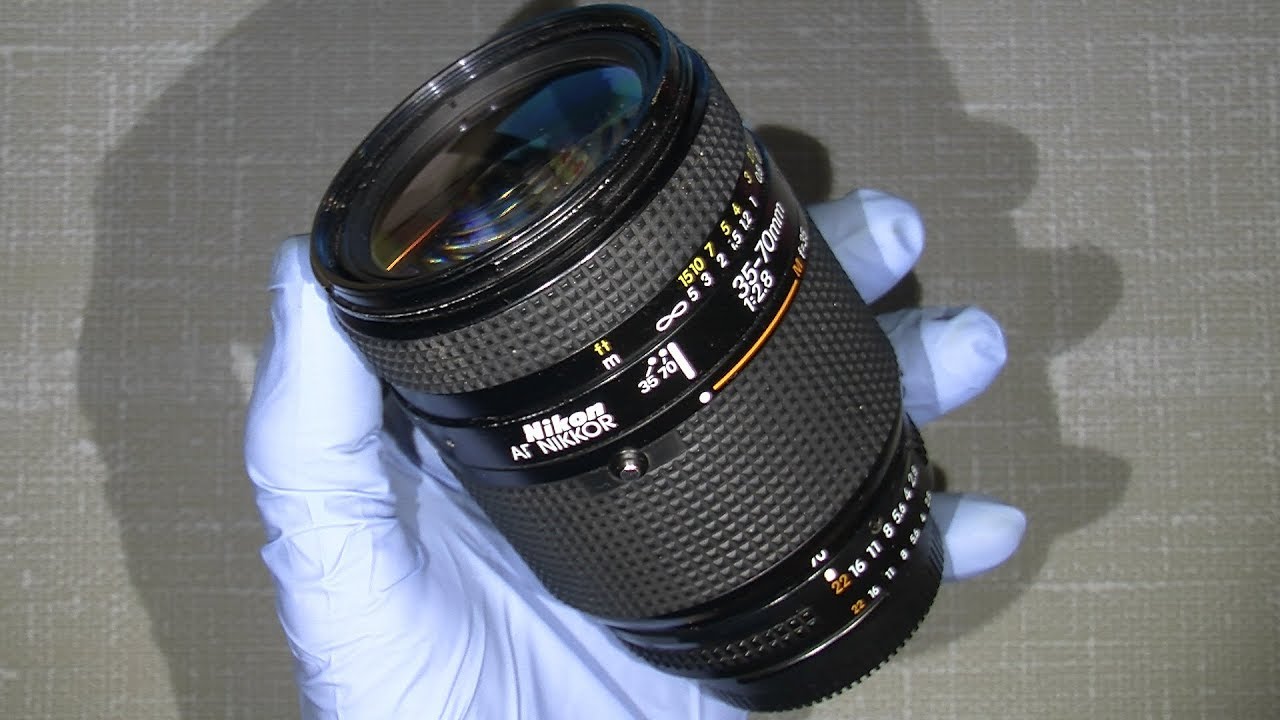 How to remove Haze in AF Nikkor 35-70mm 1:2.8   PUSH - PULL version