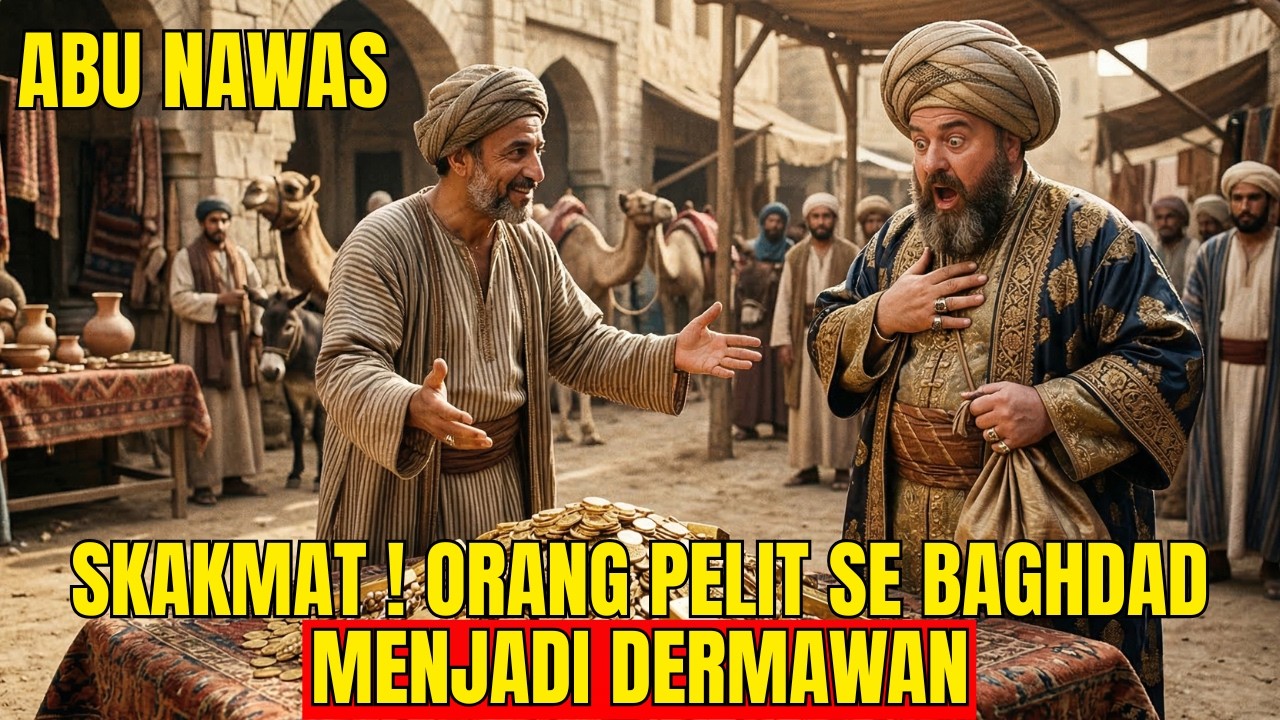 Cara Gila Abu Nawas Merampok HATI Saudagar PELIT: Sebuah Kisah Abu Nawas Tentang Keajaiban Berbagi!