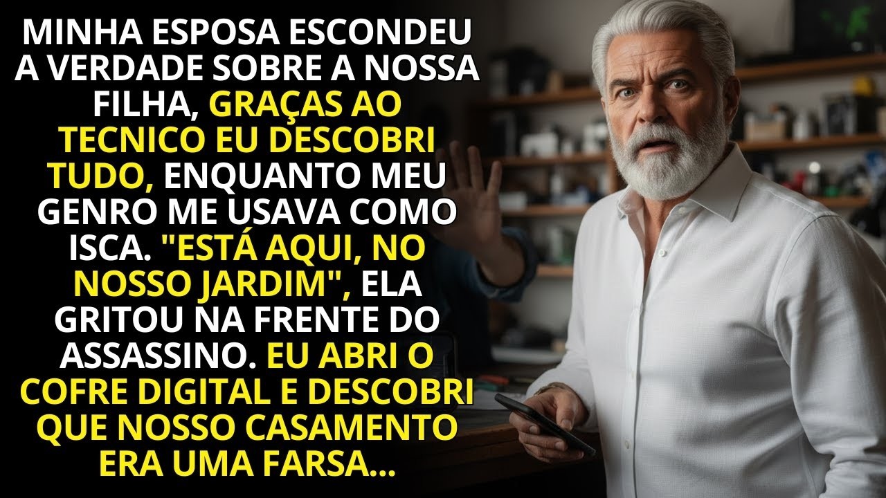 Levei o celular do meu genro para consertar e o técnico disse  “Saia de casa agora!”