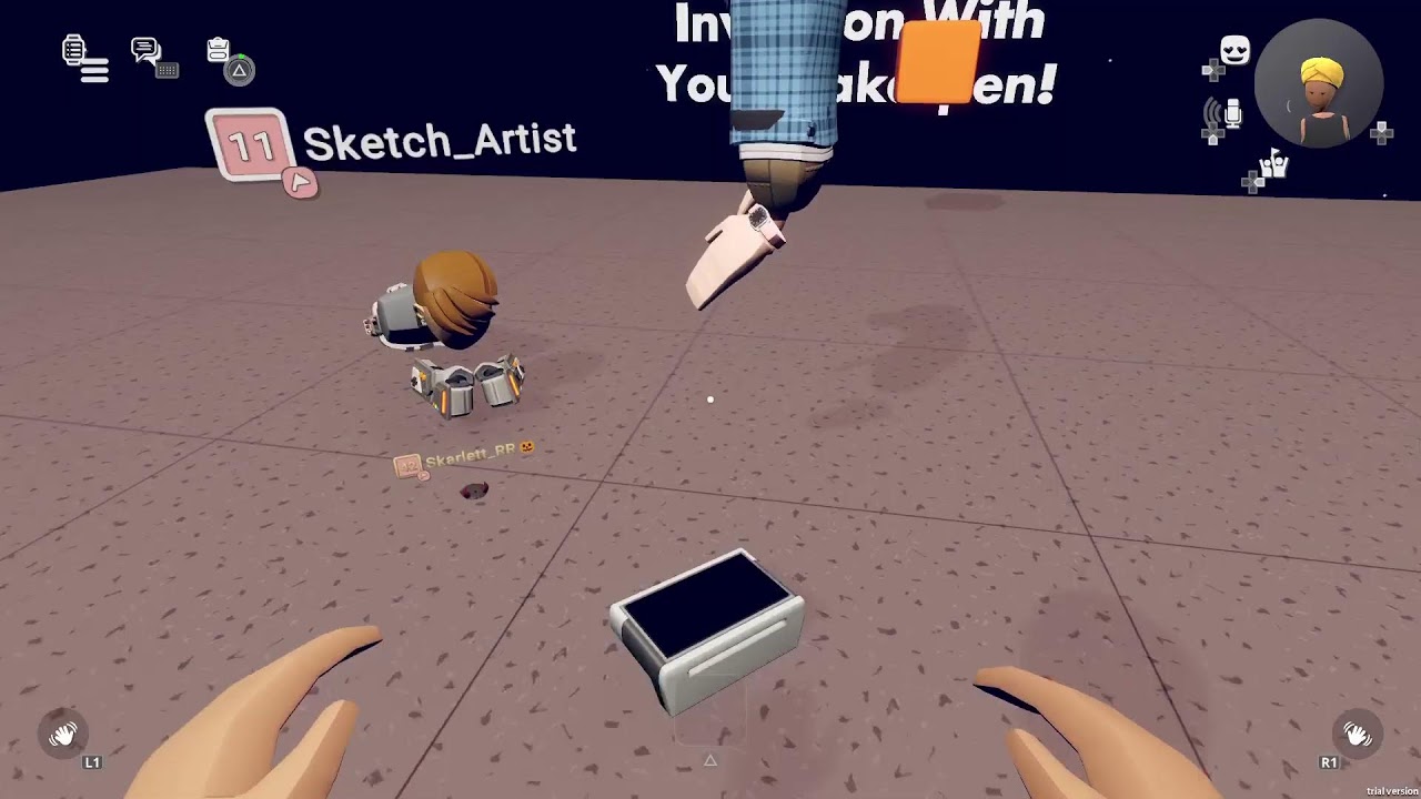 Playing Horror Maps In Rec Room With Friends