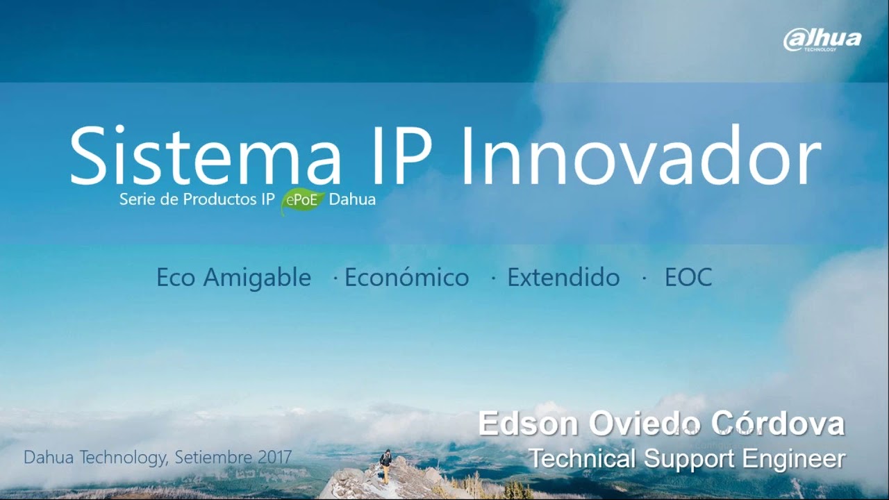 Nueva Tecnolog&iacute;a ePoE Dahua
