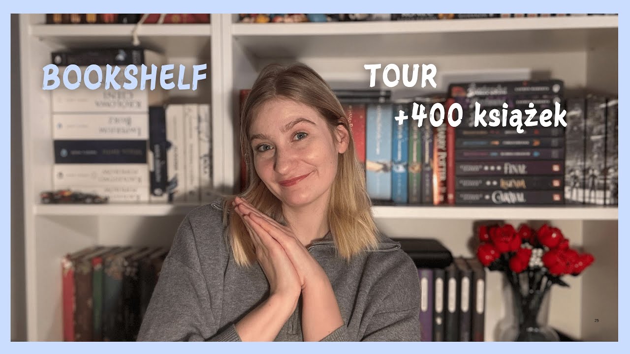 BOOKSHELF TOUR +400 książek